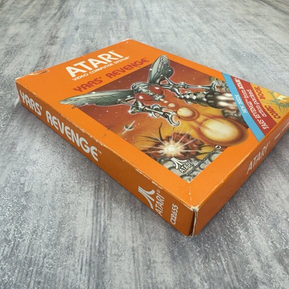 Yars' Revenge (Atari 2600, 1981) CIB COMPLETE Tested With Comic - Picture 12 of 16